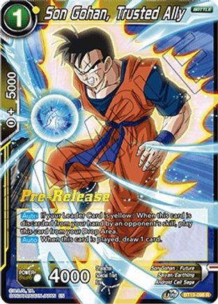 Son Gohan, Trusted Ally (BT13-098) - Supreme Rivalry PreRelease Cards