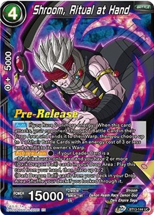 Shroom, Ritual at Hand (BT13-144) - Supreme Rivalry PreRelease Cards
