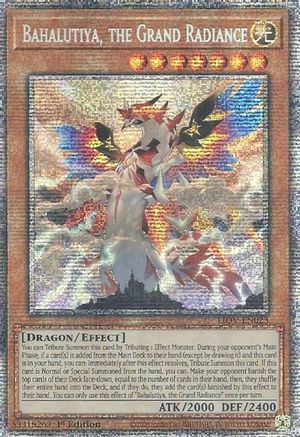 Bahalutiya, the Grand Radiance (Starlight Rare) (LIOV-EN023) - Lightning Overdrive 1st Edition