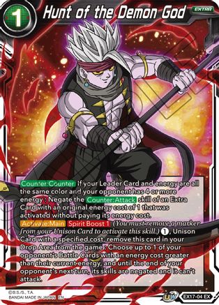 Hunt of the Demon God (EX17-04) - Expansion Deck Box Set 17 Saiyan Boost