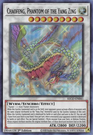 Chaofeng, Phantom of the Yang Zing (KICO-EN041) - King's Court 1st Edition