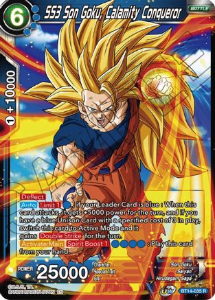 SS3 Son Goku, Calamity Conqueror (BT14-035) - Cross Spirits
