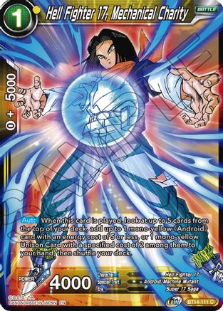 Hell Fighter 17, Mechanical Charity (BT14-111) - Cross Spirits