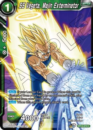 SS Vegeta, Majin Exterminator (BT14-073) - Cross Spirits Foil