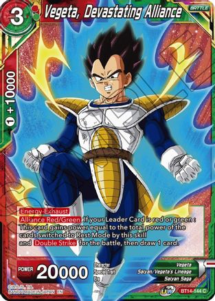 Vegeta, Devastating Alliance (BT14-144) - Cross Spirits