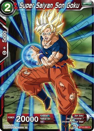 Super Saiyan Son Goku (BT14-006) (BT14-006) - Cross Spirits