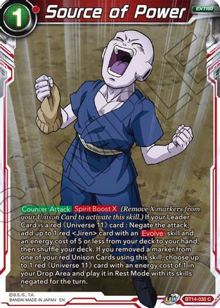 Source of Power (BT14-030) - Cross Spirits