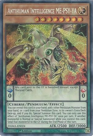 Antihuman Intelligence ME-PSY-YA (DAMA-EN024) - Dawn of Majesty 1st Edition