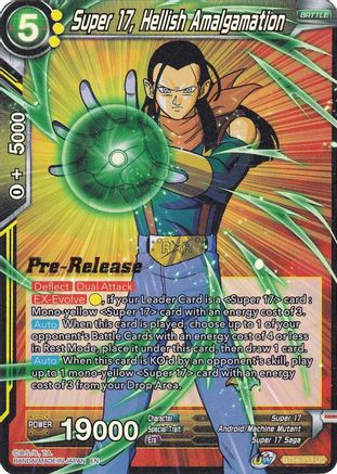 Super 17, Hellish Amalgamation (BT14-113) - Cross Spirits PreRelease Cards