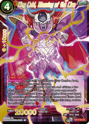 King Cold, Blessing of the Clan (EX19-05) - Special Anniversary Set 2021