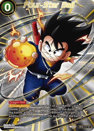 Four-Star Ball (Alternate Art) (BT6-117) - Special Anniversary Set 2021 Foil