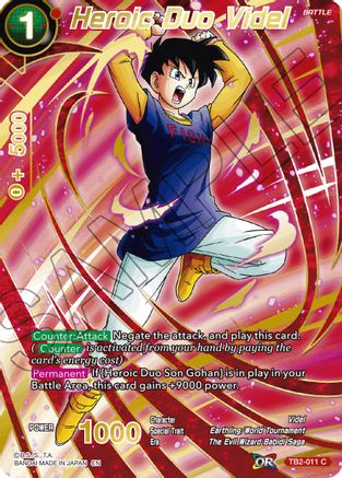 Heroic Duo Videl (Alternate Art) (TB2-011) - Special Anniversary Set 2021