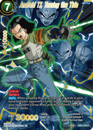 Android 17, Turning the Tide (Alternate Art) (DB2-036) - Special Anniversary Set 2021