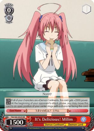 It's Delicious! Milim (TSK/S82-E029 RR) - That Time I Got Reincarnated as a Slime Vol.2