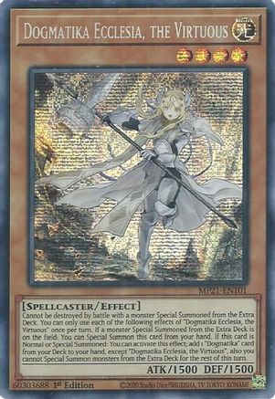 Dogmatika Ecclesia, the Virtuous (MP21-EN101) - 2021 Tin of Ancient Battles 1st Edition