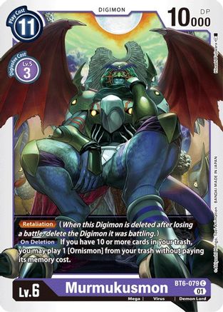 Murmukusmon (BT6-079) - Double Diamond