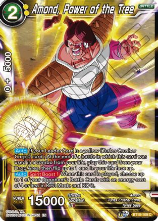 Amond, Power of the Tree (BT15-109) - Saiyan Showdown Foil