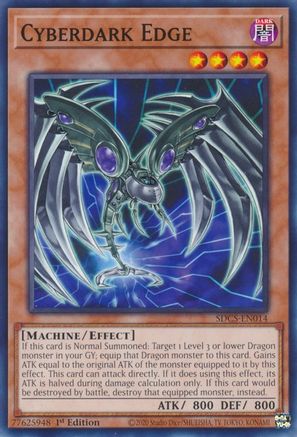 Cyberdark Edge (SDCS-EN014) - Structure Deck: Cyber Strike 1st Edition