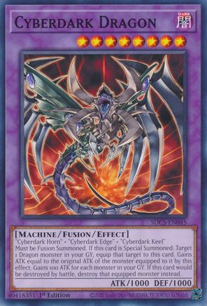 Cyberdark Dragon (SDCS-EN045) - Structure Deck: Cyber Strike Unlimited