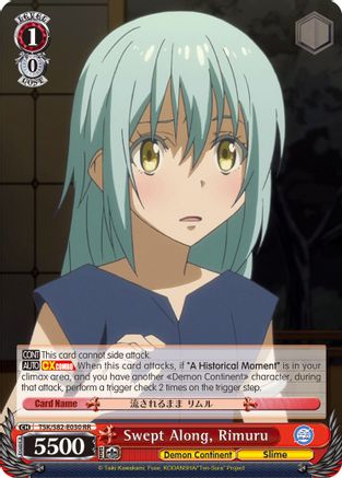 Swept Along, Rimuru (TSK/S82-E030 RR) - That Time I Got Reincarnated as a Slime Vol.2