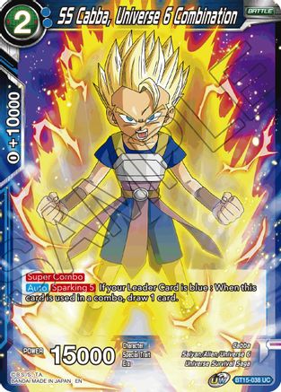 SS Cabba, Universe 6 Combination (BT15-038) - Saiyan Showdown