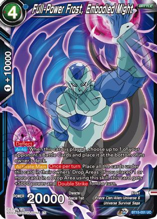 Full-Power Frost, Embodied Might (BT15-051) - Saiyan Showdown