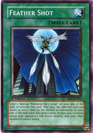 Feather Shot (DP1-EN017) - Duelist Pack 1: Jaden Yuki Unlimited