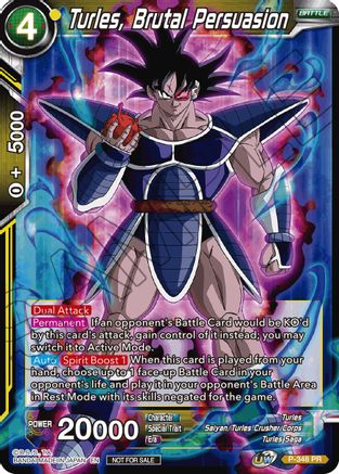 Turles, Brutal Persuasion (P-348) - Tournament Promotion Cards