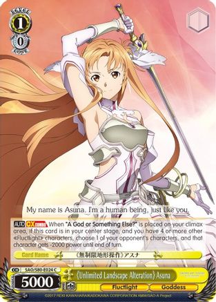 Unlimited Landscape Alteration Asuna (SAO/S80-E024 C) - Sword Art Online -Alicization- Vol.2