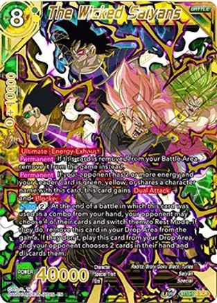 The Wicked Saiyans (BT15-153) - Saiyan Showdown Foil