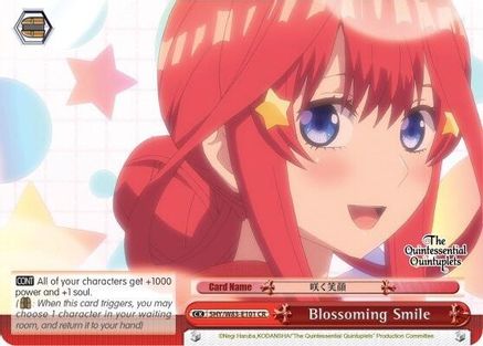 Blossoming Smile (5HY/W83-E101 CR) - The Quintessential Quintuplets