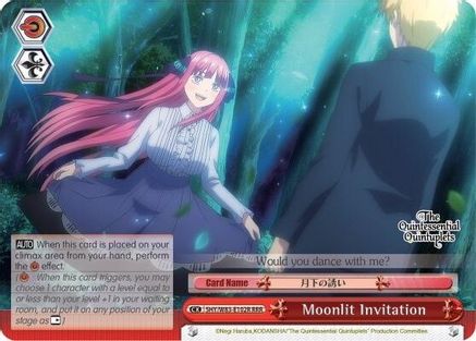 Moonlit Invitation (RRR) (5HY/W83-E102R RRR) - The Quintessential Quintuplets