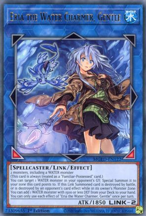 Eria the Water Charmer, Gentle (MGED-EN122) - Maximum Gold: El Dorado 1st Edition