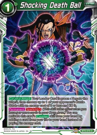 Shocking Death Ball (BT5-075) - Mythic Booster