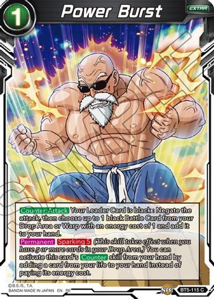 Power Burst (BT5-115) - Mythic Booster