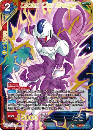 Cooler, Clan Avenger (Gold Stamped) (P-209) - Mythic Booster Foil