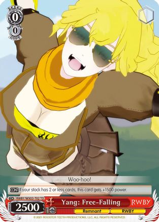 Yang: Free-Falling (RWBY/WX03-T02 TD) - RWBY