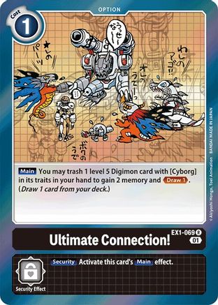 Ultimate Connection! (EX1-069) - Classic Collection Foil