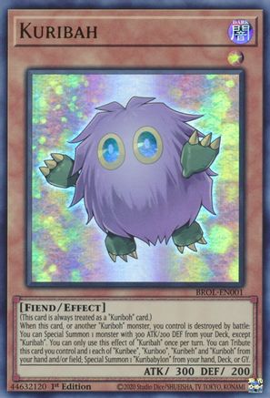 Kuribah (BROL-EN001) - Brothers of Legend 1st Edition