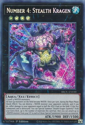 Number 4: Stealth Kragen (BROL-EN030) - Brothers of Legend 1st Edition