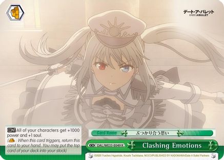 Clashing Emotions (DAL/WE33-E049 R) - Date A Bullet