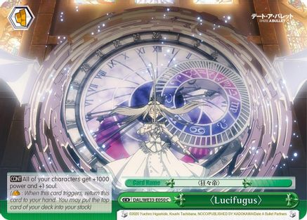 Lucifugus (Parallel Foil) (DAL/WE33-E050 C) - Date A Bullet