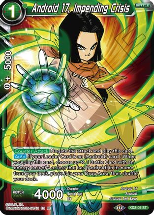 Android 17, Impending Crisis (XD3-04) - Mythic Booster