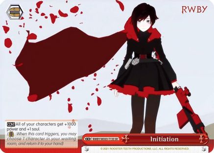 Initiation (SR) (RWBY/WX03-T13S SR) - RWBY