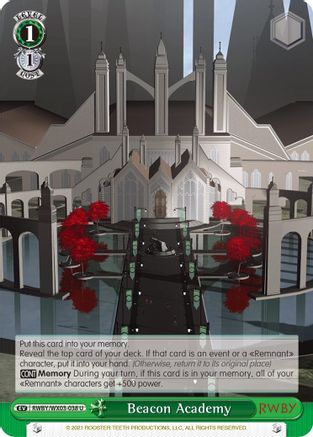 Beacon Academy (RWBY/WX03-038 U) - RWBY
