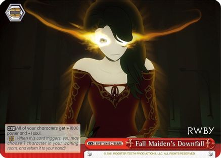 Fall Maiden's Downfall (RRR) (RWBY/WX03-073R RRR) - RWBY