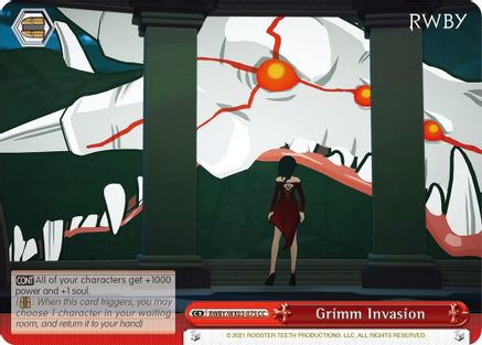 Grimm Invasion (RWBY/WX03-075 CC) - RWBY