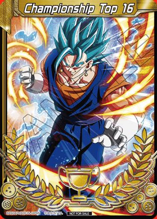 Championship Final 2021 Merit Card (Top 16) - Tournament Promotion Cards