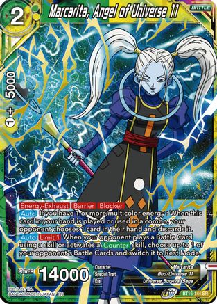 Marcarita, Angel of Universe 11 (BT16-144) - Realm of the Gods Foil