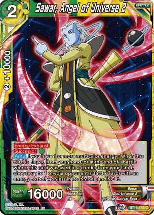 Sawar, Angel of Universe 2 (BT16-143) - Realm of the Gods Foil